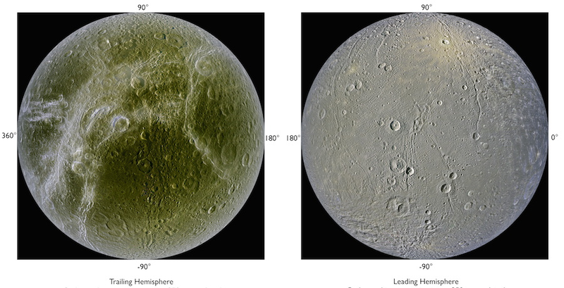 Illustration for article titled Farewell, Dione: Cassini Makes Final Flyby of Saturn's Fourth Largest Moon